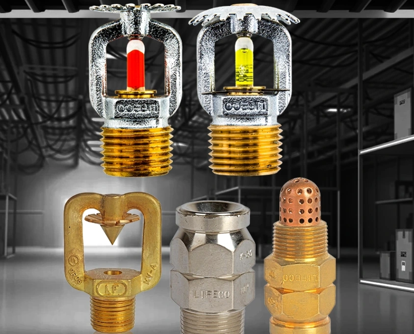 Lifeco Automatic Sprinklers and Open Nozzles