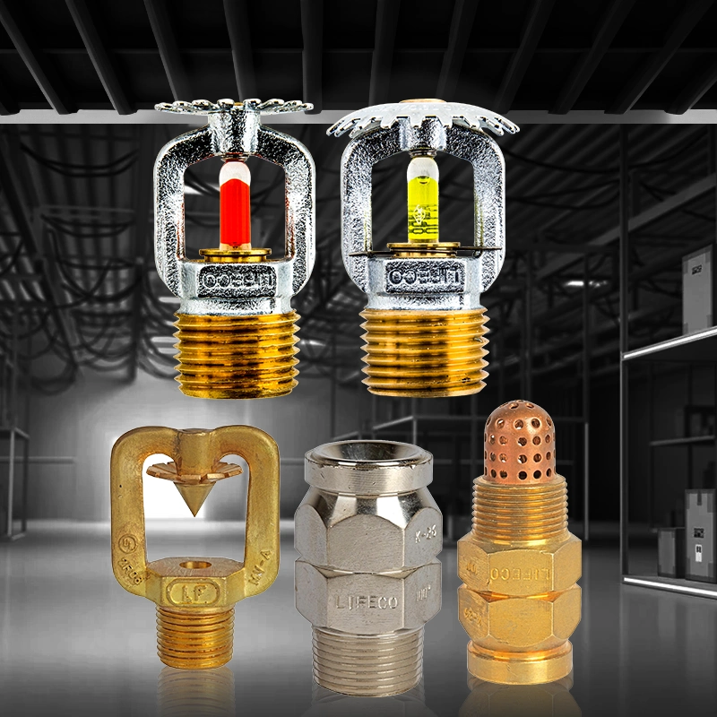 Lifeco Automatic Sprinklers and Open Nozzles