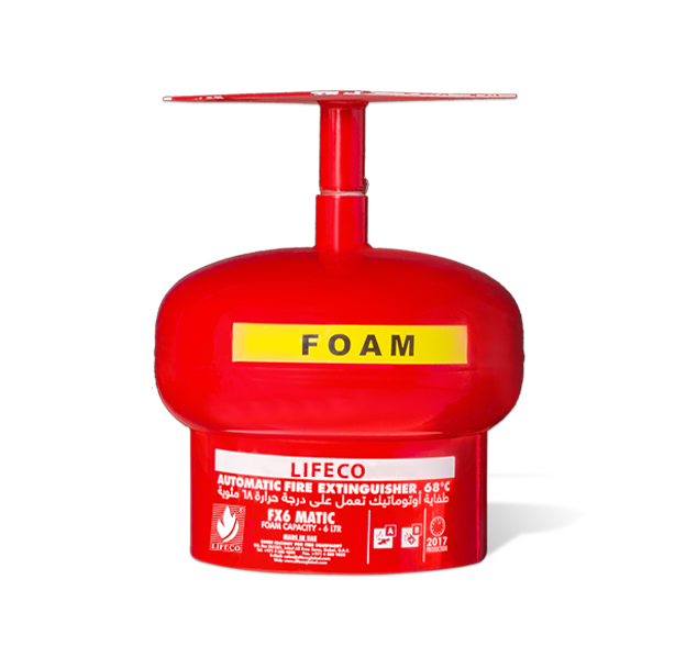 Lifeco Automatic Foam Type Fire Extinguishers
