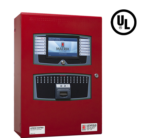 Lifeco Fire Alarm Control Panel - Matrix Series